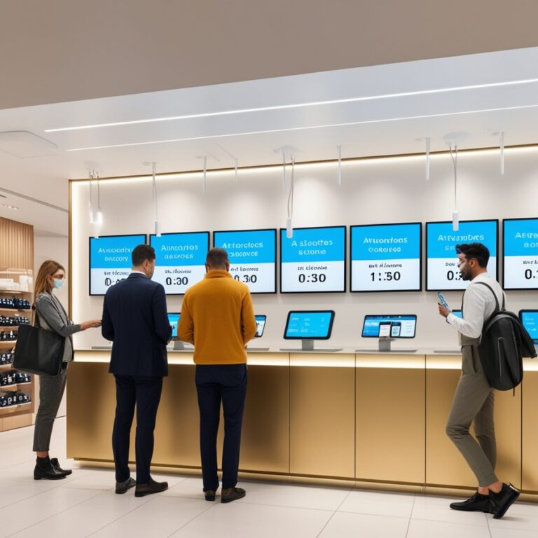 Queue Time Optimization with Management Systems