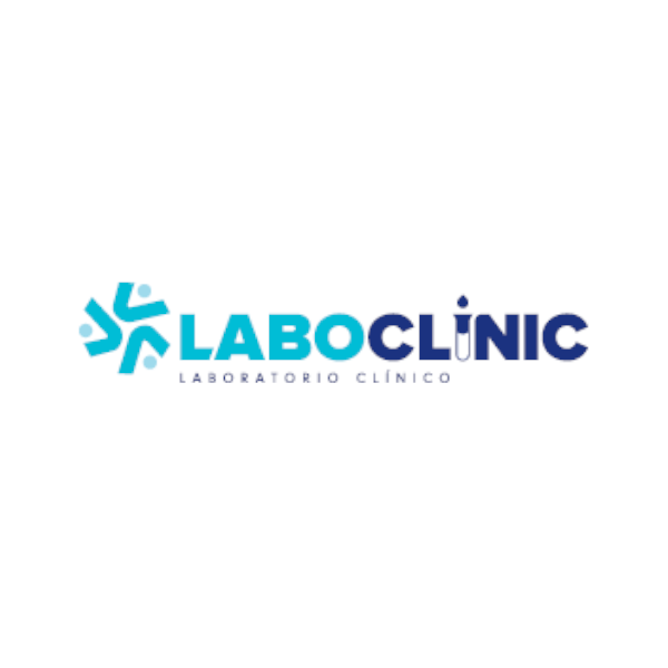 Logo de Laboclinic, laboratorio clínico en República Dominicana usando QMS.