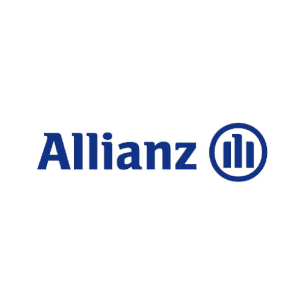 Logo de Allianz, con QMS para gestión de clientes en aseguradoras de México.