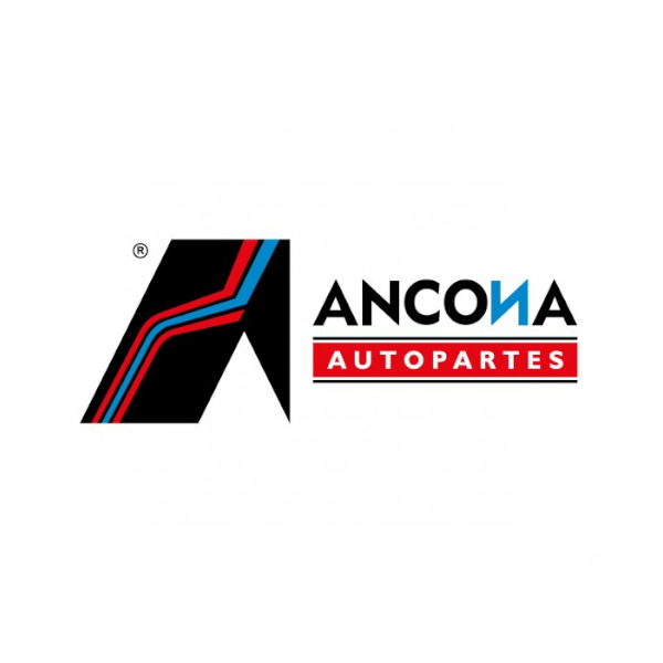 Logo de Ancona Autopartes, optimizando la atención en tiendas de refacciones con QMS en México.