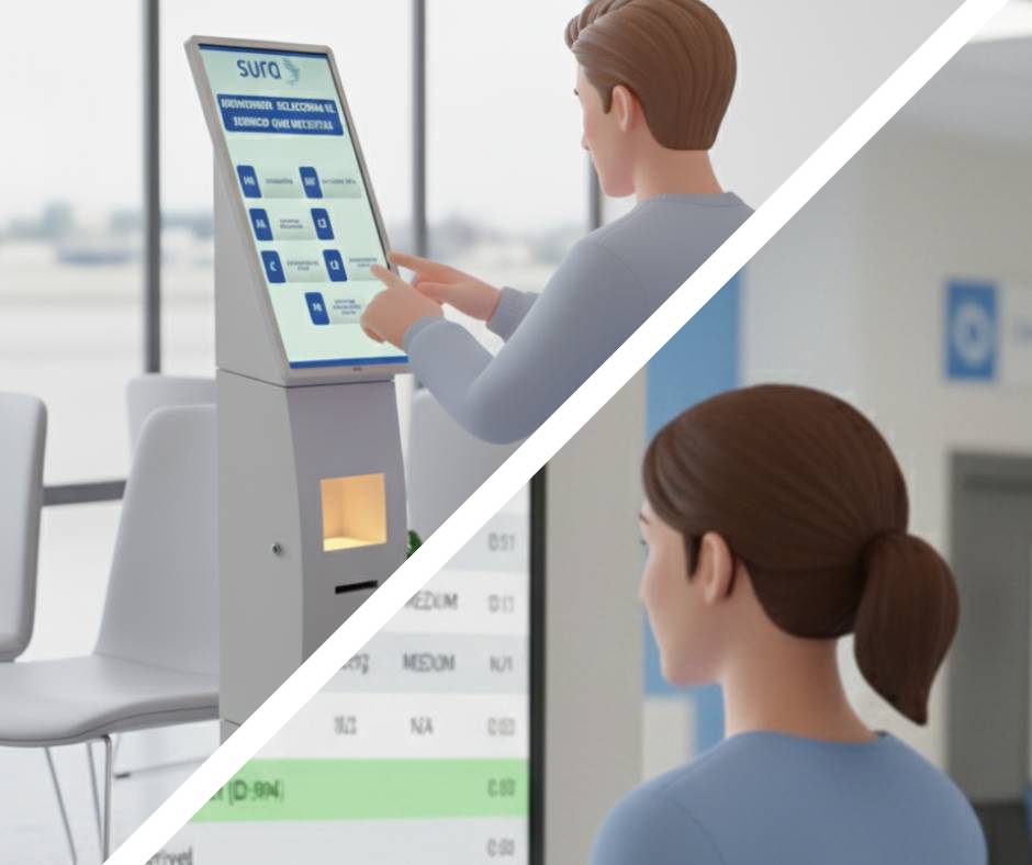 Qanty's centralized dashboard showing ER patient status.
