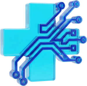 Icon representing healthcare management