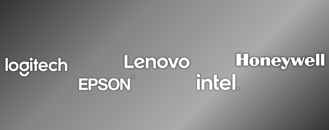 Logos de partners tecnológicos e infraestructura de hardware