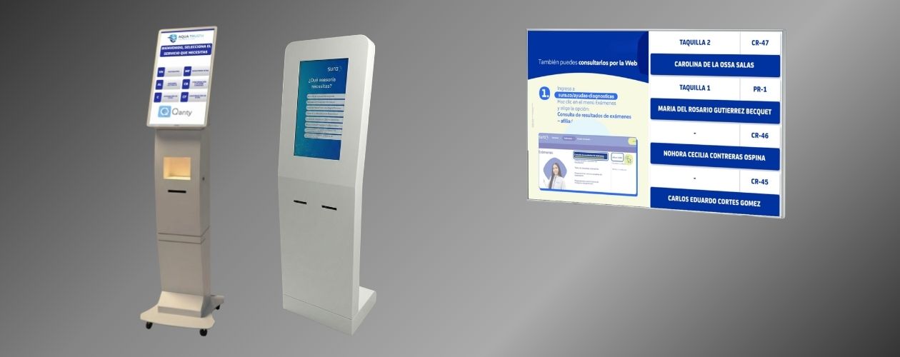 Kiosco interactivo de autogestión corporativo