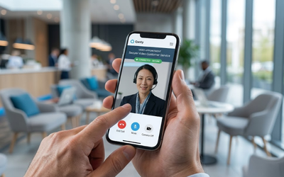 Secure Video Customer Service Platform for Virtual Appointments