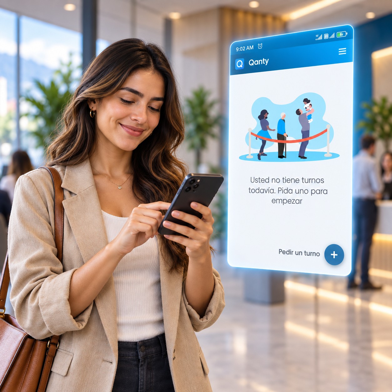¿Cómo ahorrar tiempo al pedir un turno? Conoce la App Qanty