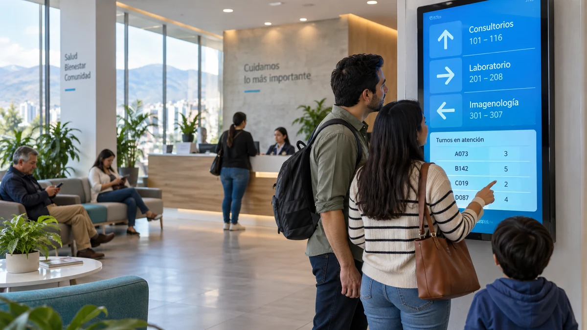 Señalización digital para informar y orientar a sus clientes