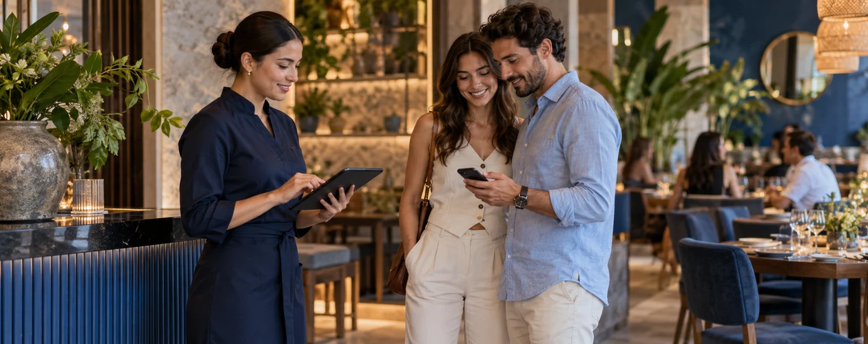 Filas virtuales para mejorar la experiencia en restaurantes