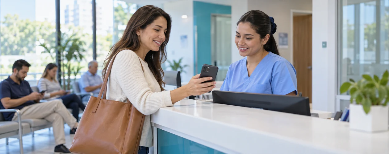 Gestión de filas en laboratorios clínicos para ordenar la recepción